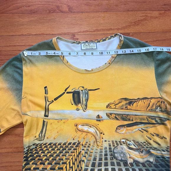 P & N The East’s Enlightened—SALVADOR DALI "The Persistence of Memory" long slee - Picture 5 of 8